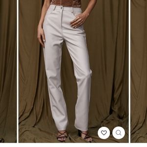 12th Tribe Riley Vegan Leather Pants